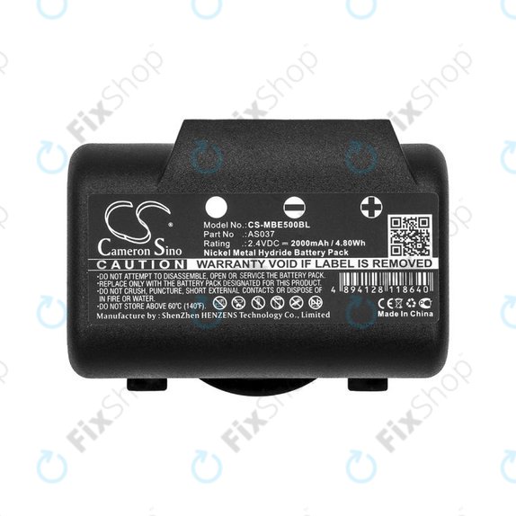 Battery for Imet BE5000, 2000mAh, Ni-MH, 2.4V, AS037, HQ