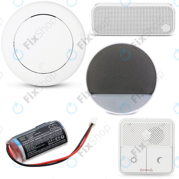 Battery for Verisure, 1350mAh, Li-MnO2, 3V, CR-2/3AZ, HQ