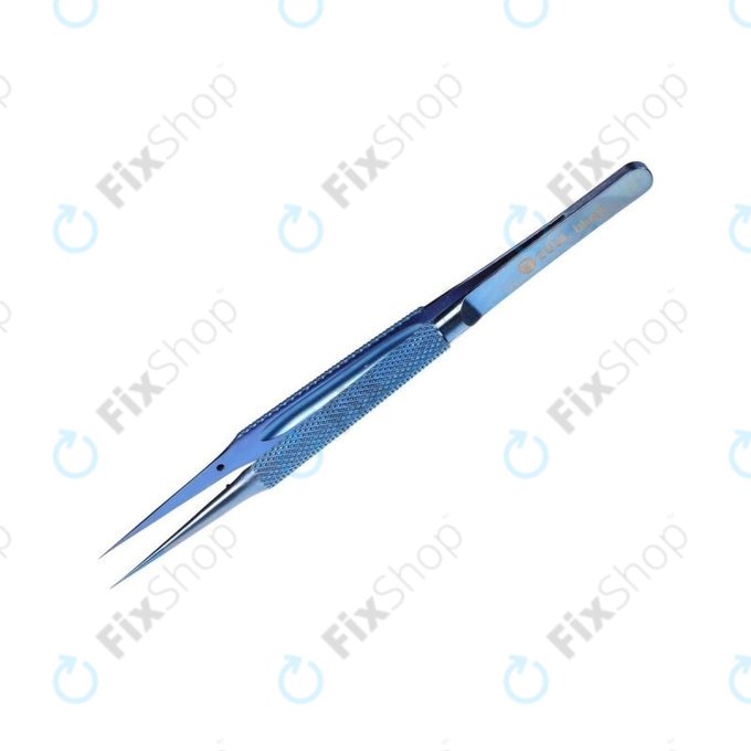 2UUL BlueT Straight Head - Titanium Alloy Tweezer for Precise Wire Jump (0.1mm)