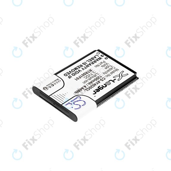 Battery for Alcatel 8232, 1200mAh, Li-Ion, 3.7V, RTR001F01, HQ
