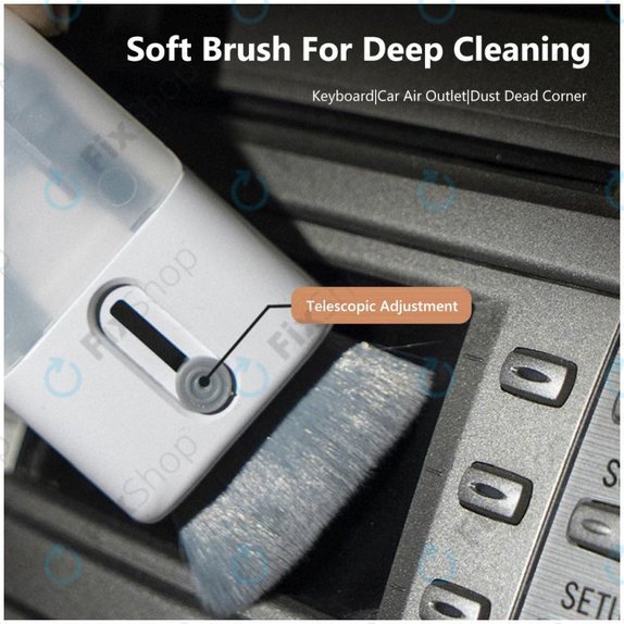 Multifunctional Brush Kit with Cloth & Key Puller 6in1