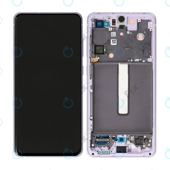 Samsung Galaxy S21 FE G990B - LCD Display + Touch Screen + Frame (Violet) - GH82-26414D, GH82-26420D, GH82-26590D Genuine Service Pack