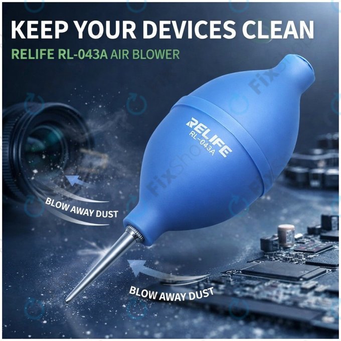 Relife RL-043A - Dust Cleaner Air Blower Ball 2in1 (Blue)