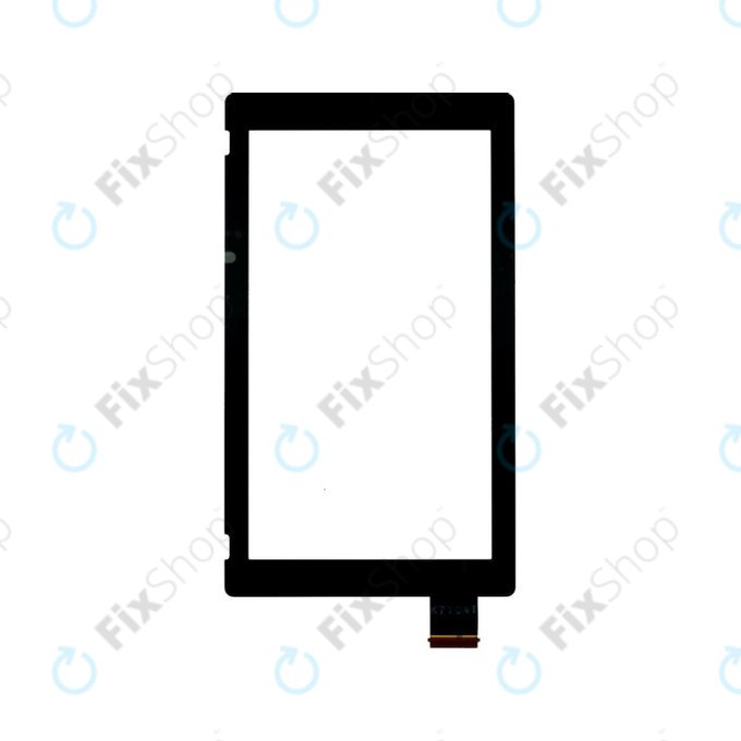 Touch screen glass (Black) for Nintendo Switch