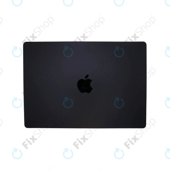 LCD display for MacBook Pro 14", A3112, A3185 (2024), with front glass and cover, Nano-Texture, Space Black, 661-41795, Genuine Apple