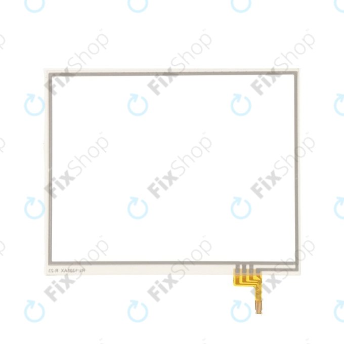 Bottom touch screen glass with adhesive for Nintendo DSi XL and Nintendo DSi LL