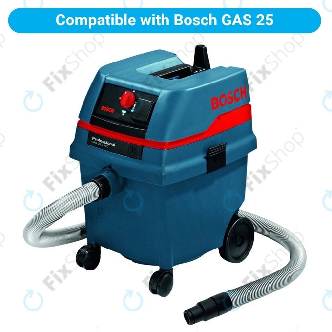 Replacement set for BOSCH GAS 25 (2x Filter, 4x Dust bag)