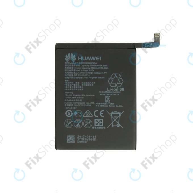 Huawei P40 Lite E - Battery HB396689ECW 4000mAh - 24023024 Genuine Service Pack