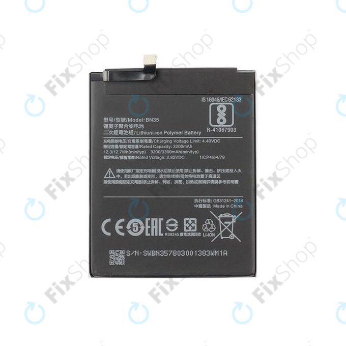 Xiaomi Redmi 5 - Battery BN35 3300mAh