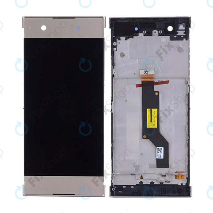Sony Xperia XA1 G3121 - LCD Display + Touch Screen + Frame (Gold) TFT