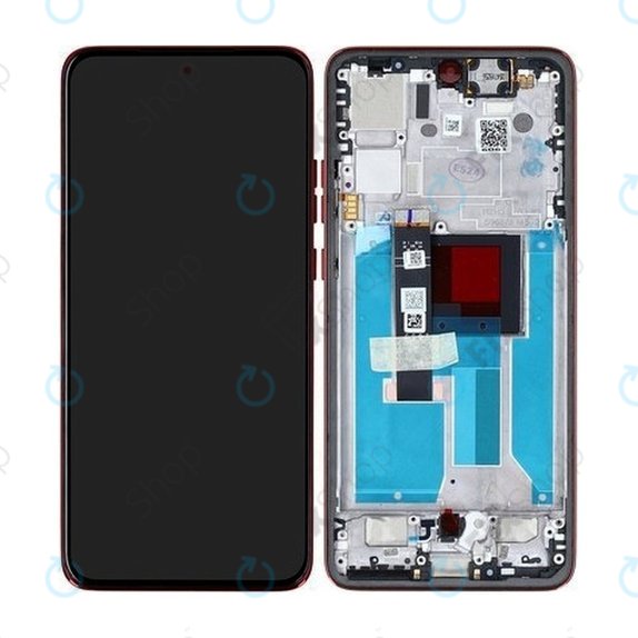 Motorola Edge 50 Neo - LCD Display + Touch Screen + Frame (Poinciana) - 5D68C28684 Genuine Service Pack