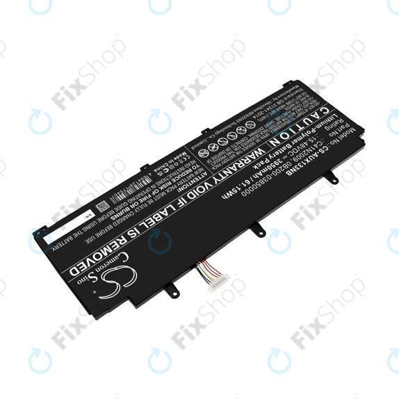 Battery for Asus ROG Flow X13 GV301QE-K6008, 3950mAh, Li-Pol, 15.48V, C41N2009, HQ