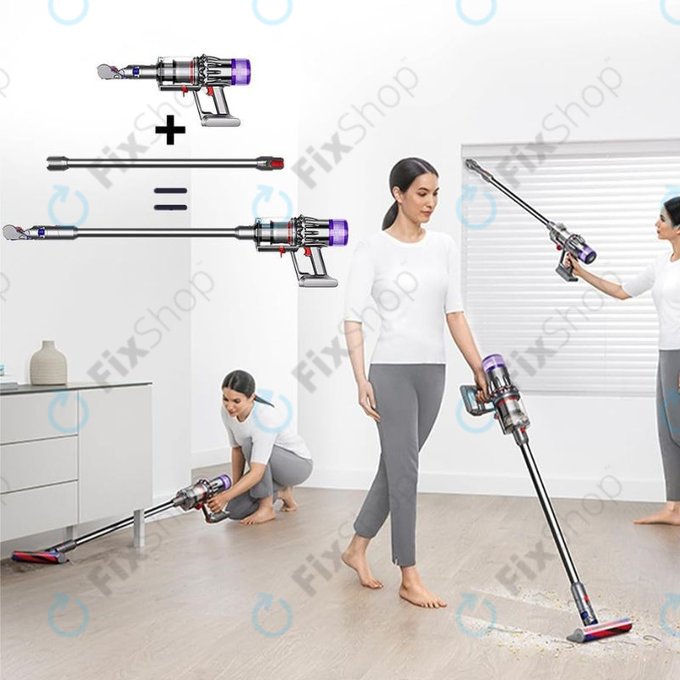 Dyson V12 - Suction Tube (Silver)