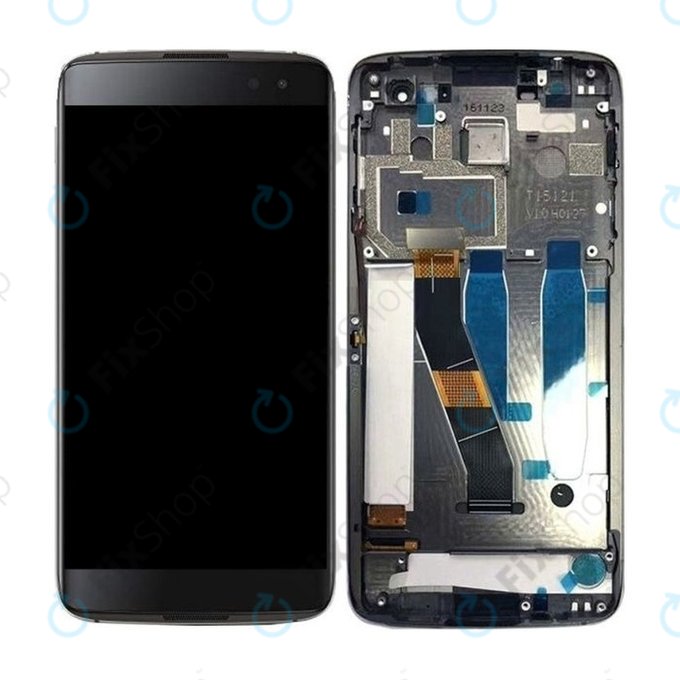 Blackberry DTEK60 - LCD Display + Touch Screen + Frame (Black) OLED