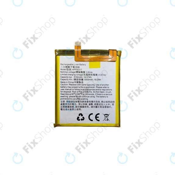 Caterpillar S62 Pro - Battery APP00317 5000mAh