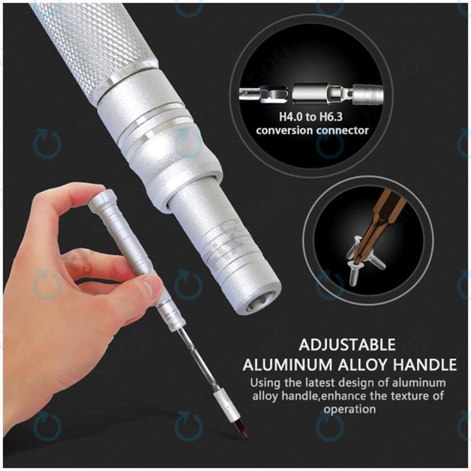 Jakemy JM-8166 - Multifunctional Screwdriver Toolkit 61in1