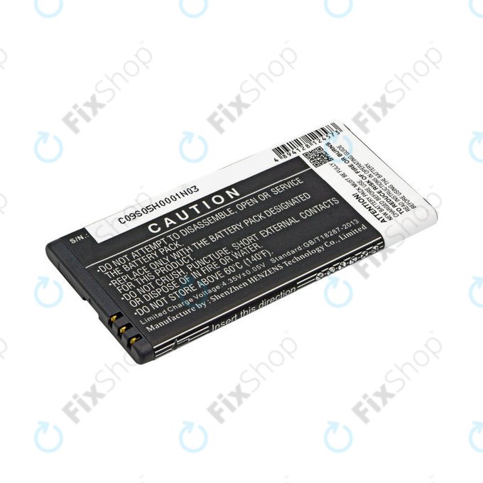 Battery for Nokia Lumia 730, 2200mAh, Li-Ion, 3.8V, BL-T5A, HQ