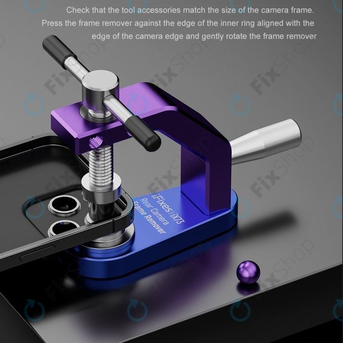 iFixes iX73 Rear Camera Frame Remover