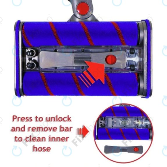 Dyson V-series, Outsize - Double Roller Head