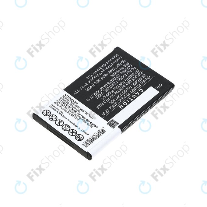 Battery for Doro Primo 368, 1000mAh, Li-Ion, 3.7V, RCBNTC05, HQ