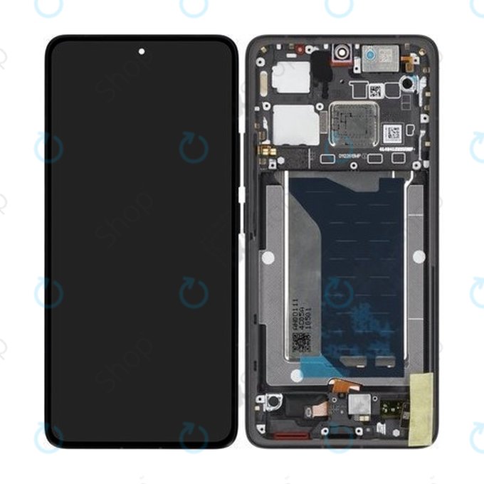 Xiaomi Poco F7 Ultra 5G - LCD Display + Touch Screen + Frame (Black) - 5600150O11U00 Genuine Service Pack