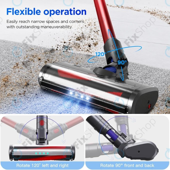 Dyson V-series, Outsize - Floor Head with LED Light