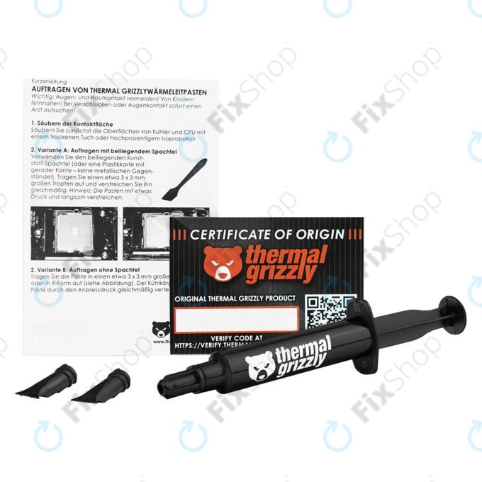 Thermal Paste 3.0ml/7.8g, Thermal Grizzly Hydronaut
