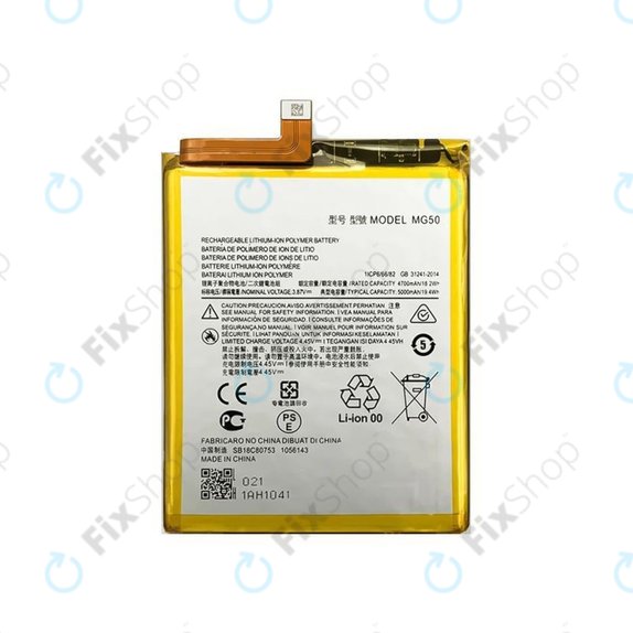 Motorola Moto G9 Plus - Battery MG50 5000mAh