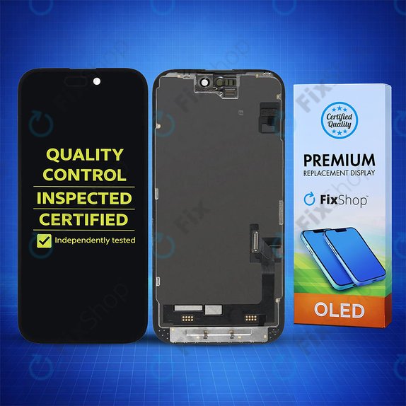 Apple iPhone 15 - LCD Display + Touch Screen + Frame Hard OLED FixPremium