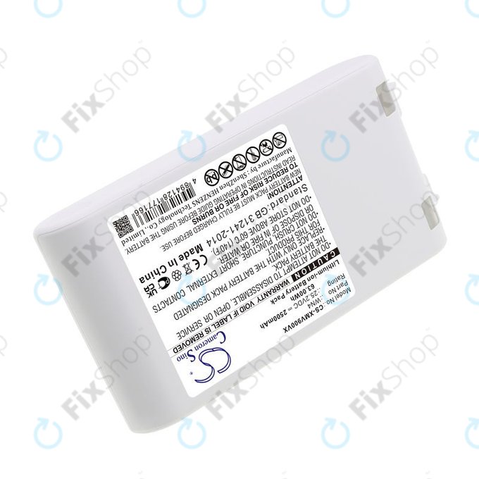 Battery for Xiaomi Dreame V10, V9, V8, XR, 2500mAh, Li-Ion, 25.2V, WN4, HQ