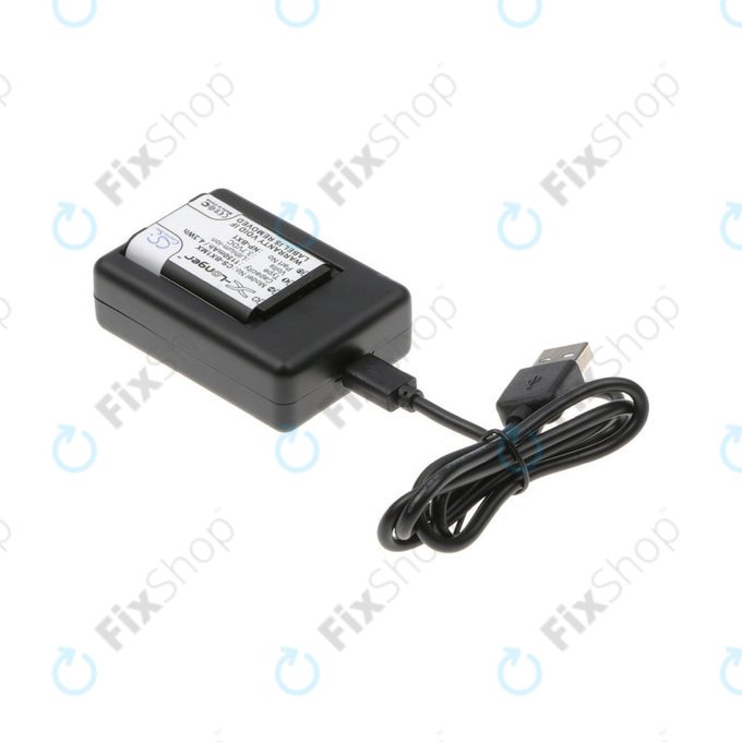 Battery 2pcs with charger for Sony Cyber-shot DSC-RX100, Cyber-shot DSC-WX300B, 1150mAh, Li-Ion, 7.4V, NP-BX1, HQ