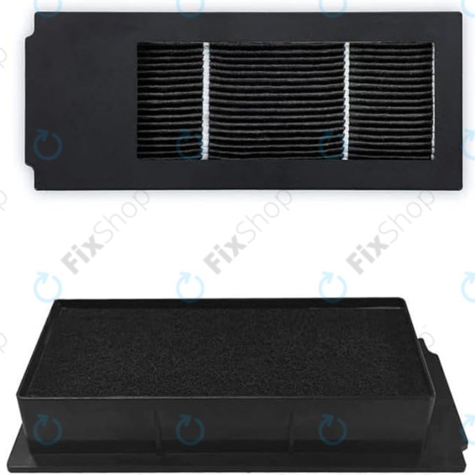 Replacement set for Ecovacs Deebot X2 Omni (1x Main brush, 2x Filter, 2x Side brush, 4x Mop cloth, 2x Dust bag)