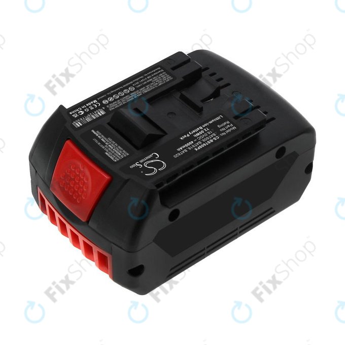 Battery for Bosch 17618, Gsb 18, 4000mAh, Li-Ion, 18V, BAT620, HQ