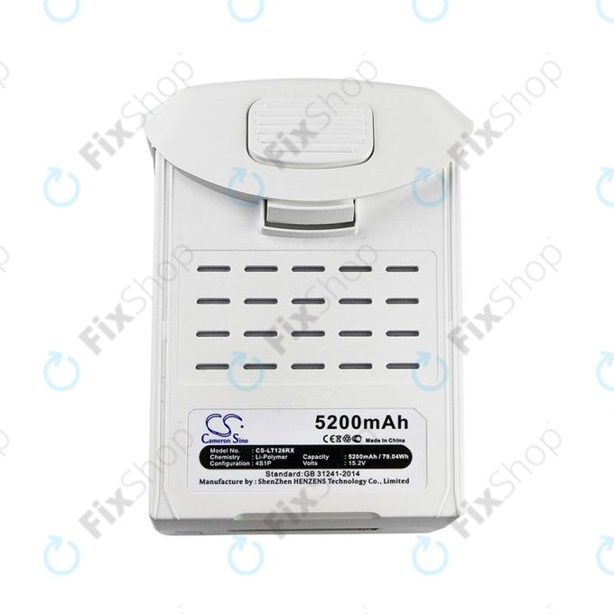 Battery for DJI Phantom 4, 5200mAh, Li-Pol, 15.2V, HQ