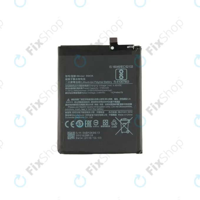 Xiaomi Mi Mix 3 - Battery BM3K 3200mAh