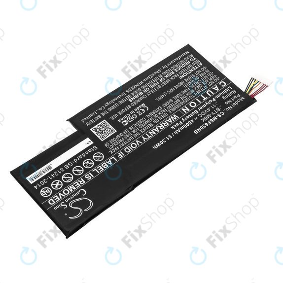 Battery for MSI GF63, MSI GF75, MSI GS63, 4500mAh, Li-Pol, 11.4V, BTY-M6K, HQ