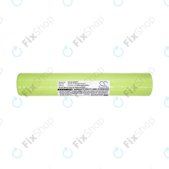 Battery for Streamlight ML5000, 5000mAh, Ni-MH, 6V, 20170, HQ