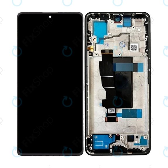 Xiaomi Redmi Note 13 Pro 5G 2312DRA50C - LCD Display + Touch Screen + Frame (Midnight Black) OLED