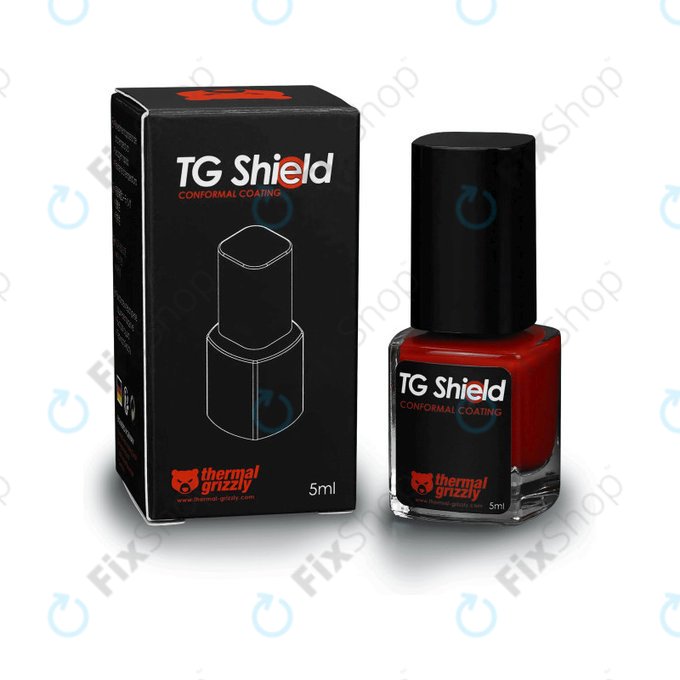 Protective Coating against Liquid Metal 5ml, Thermal Grizzly TG Shield