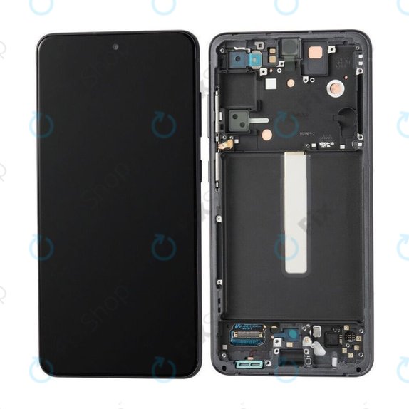 Samsung Galaxy S21 FE G990B - LCD Display + Touch Screen + Frame (Black) OLED