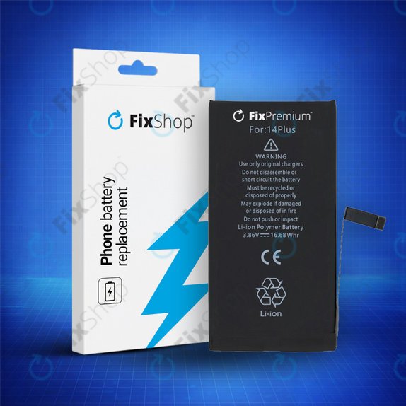 Battery for iPhone 14 Plus, Tag On, 4323mAh