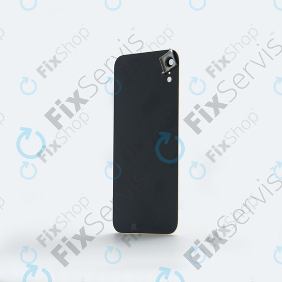 Apple iPhone XR - Rear Housing Glass + Camera Lens (Black)