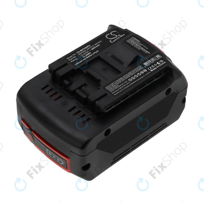 Battery for Bosch 17618, Gsb 18, 4000mAh, Li-Ion, 18V, BAT620, HQ