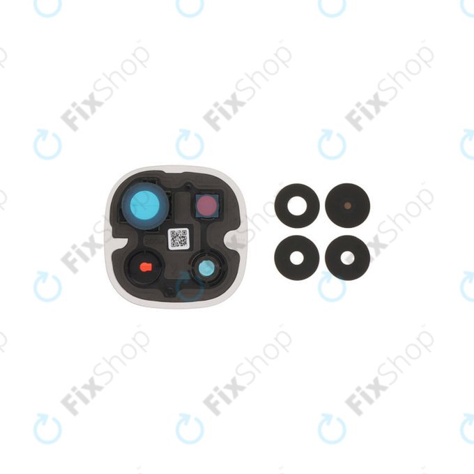 Back Rear Camera Lens with Frame for Xiaomi Redmi Note 15 Pro 5G, Glacier Blue