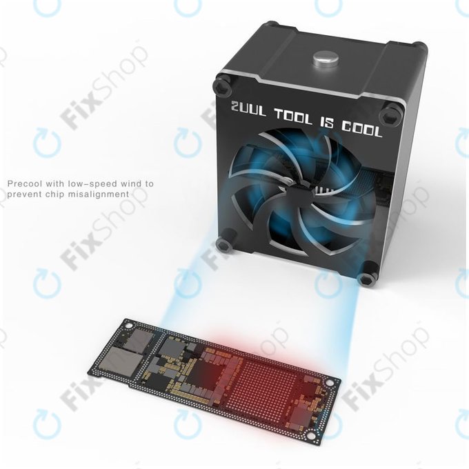 2UUL - Mini Cooling Fan for Repair