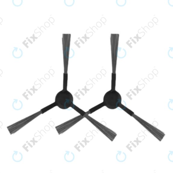 Replacement set for Xiaomi Viomi V2, V2 Pro, V3, SE, Mi Robot Vacuum Mop Pro (P), 2S (2x Main brush, 4x Filter, 4x Side brush)