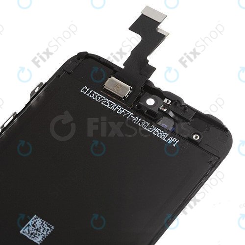 Display for iPhone 5S, SE, Black, Touch Screen with Frame