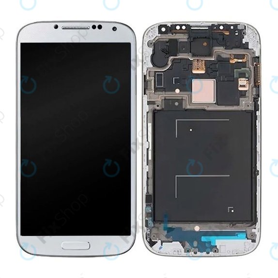 Samsung Galaxy S4 i9500 - LCD Display + Touch Screen + Frame (White Frost) OLED