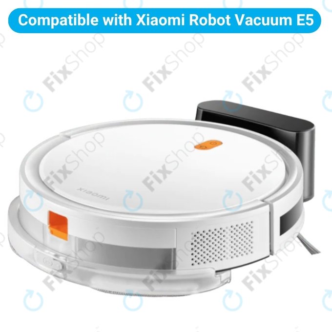Replacement set for Xiaomi Robot Vacuum E5 (2x Filter, 4x Side brush, 2x Mop cloth)