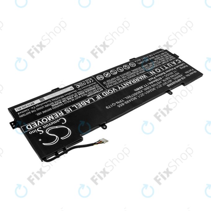 Battery for HP Spectre X360 15, 6750mAh, Li-Pol, 11.55V, KB06XL, HQ